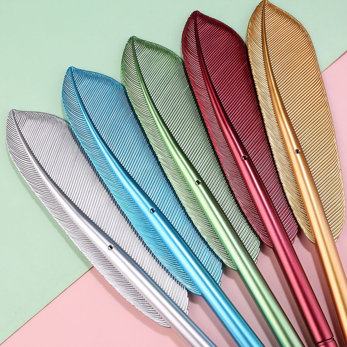 1pc Personalized Feather Gel Pen