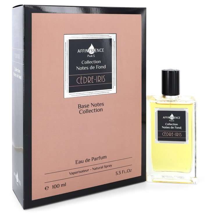 Affinessence Cedre Iris eau de parfum spray bottle with box, 3.3 oz