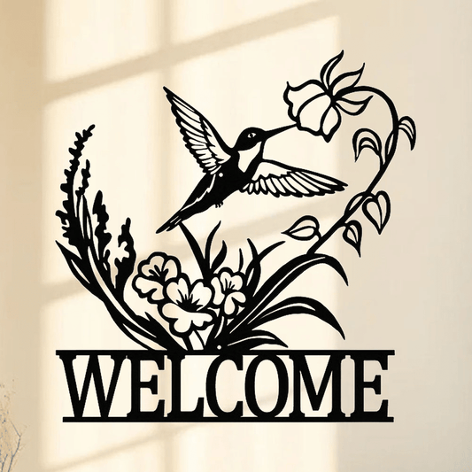 CIFbuy Vintage Hummingbird Owl Butterfly iron Wall Art Hanging Set(TikTok, temu pick-up service)