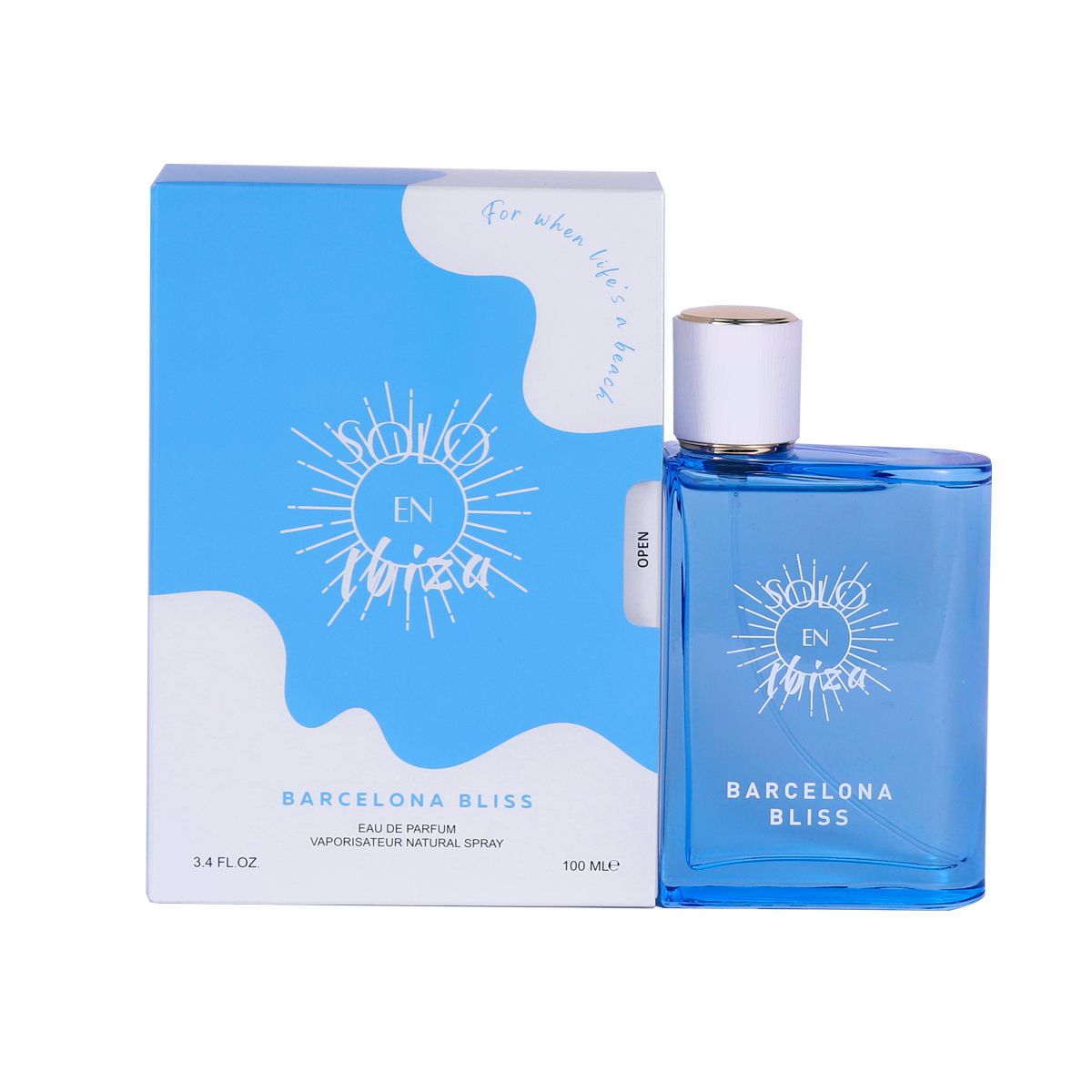 ILong-Lasting Perfume]Long-Lasting Women'sEau De Parfum Spray, SOLO EN, 3.4 F.0z|VanillaAnd Jasmine, Perfect for Dating, Parties And GiftGiving