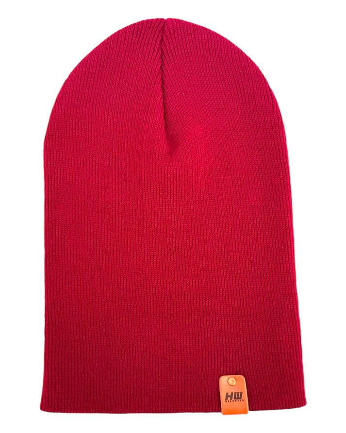 Cuffed Traditional Solid Burnt Maroon