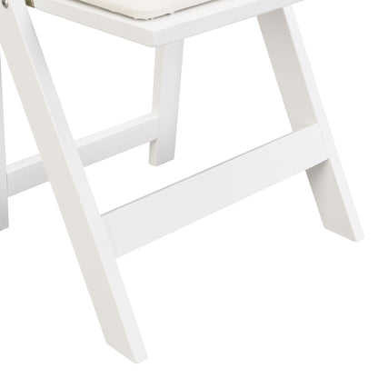 Upholstered folding chair, space saving, easy to carry, 4PCS, Dining room