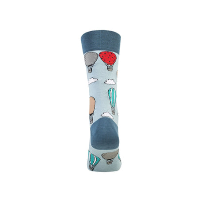 Colorful Funny Combed Cotton Crew Socks