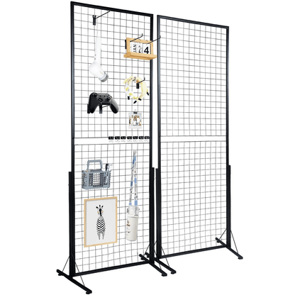 Grid Wall Panels Tower Wire Gridwall Display Racks Double Side Panels