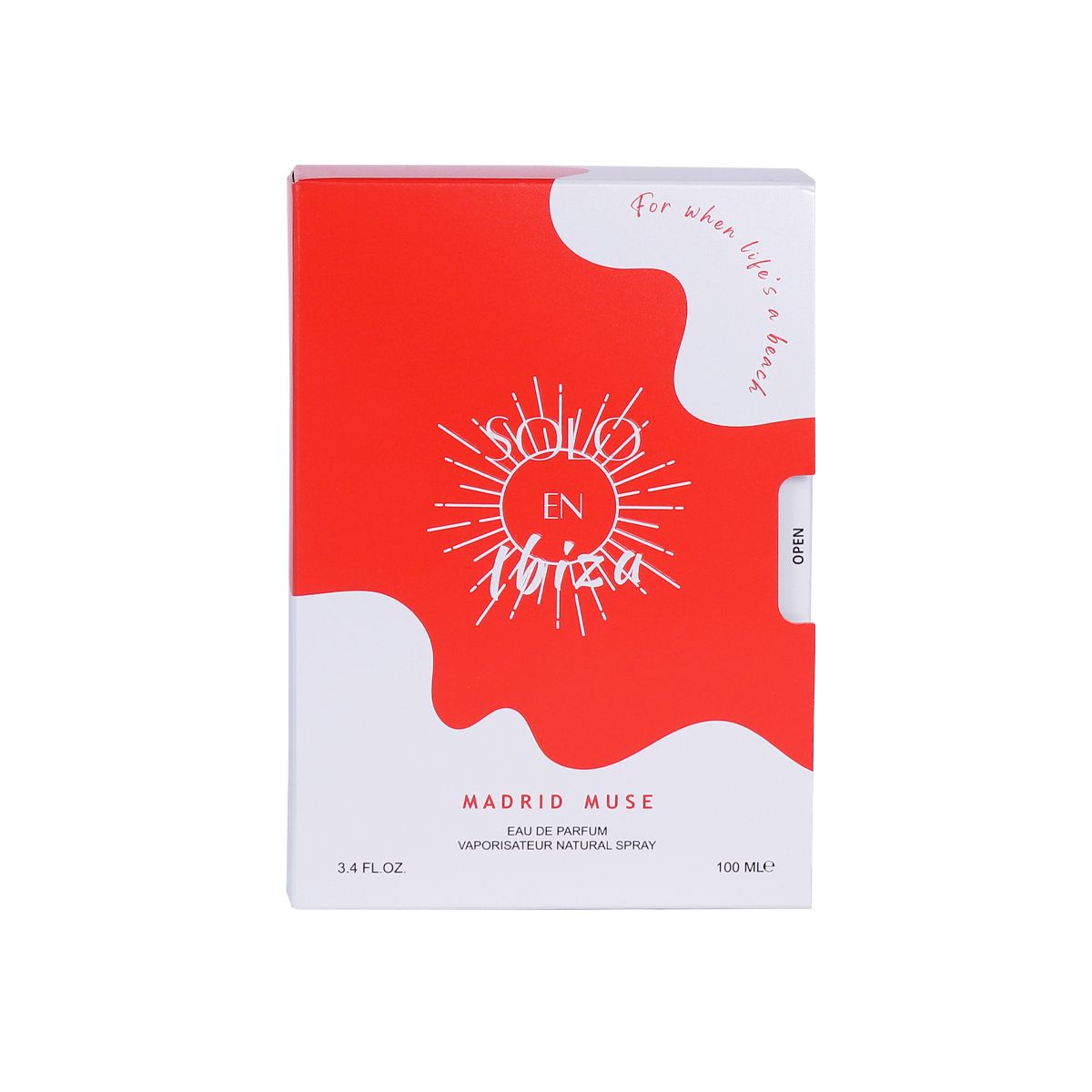 ILong-Lasting Perfume]Long-Lasting Women'sEau De Parfum Spray, SOLO EN, 3.4 F.0z|VanillaAnd Jasmine, Perfect for Dating, Parties And GiftGiving