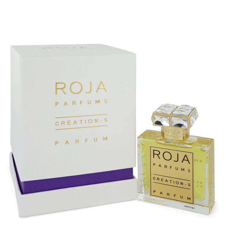 Roja Creation-S extrait de parfum spray bottle with gold cap and matching box