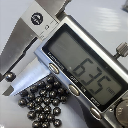Xemussa 800pcs 6.35mm steel balls, iron balls, precision steel bearing balls, suitable for slingshots and bicycle bearings, durable outdoor leisure accessories, decorations