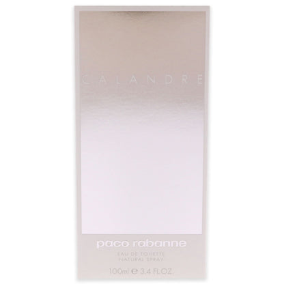 Calandre by Paco Rabanne for Women - 3.4 oz EDT Spray