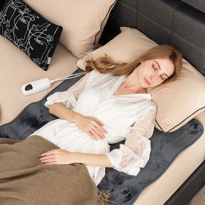Electric Heated Mattress Pad with 5 Heating Levels and Overheat Protection