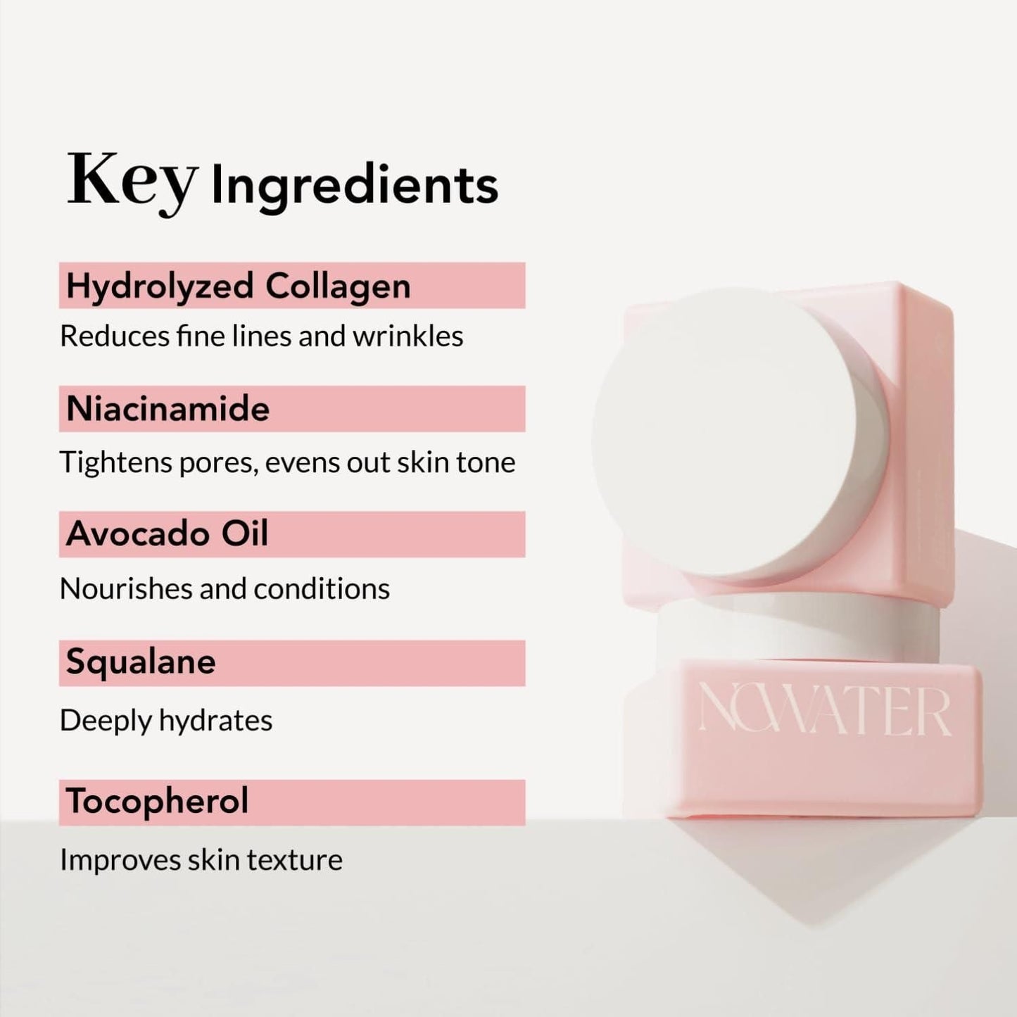 Return Collagen Cream Vitalizing Facial Moisturizer Anti Aging Tightening and Lifting Collagen Niacinamide Korean Skin Care for face 1.76 fl.oz