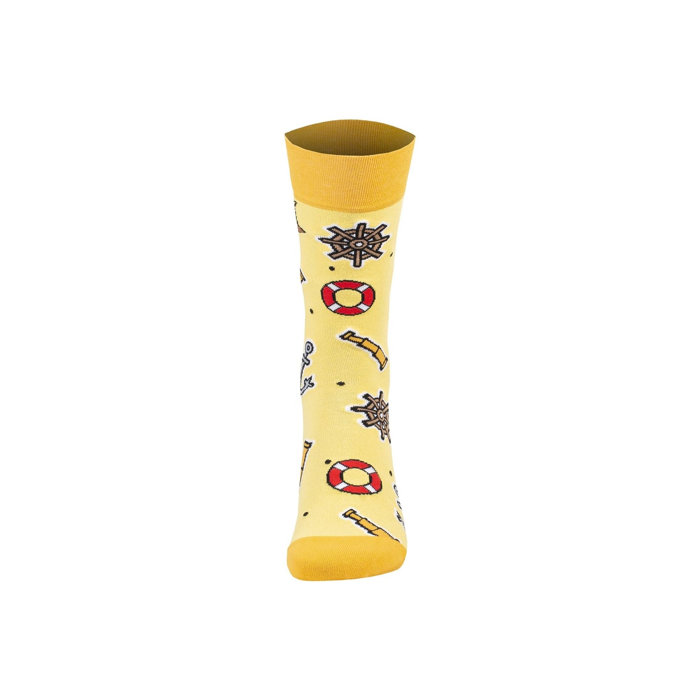 Colorful Funny Combed Cotton Crew Socks