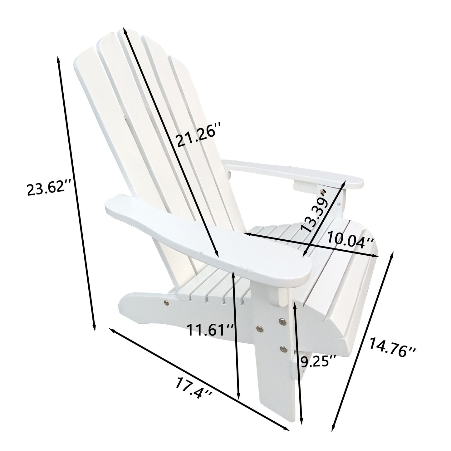 Outdoor or indoor Wood children Adirondack chair