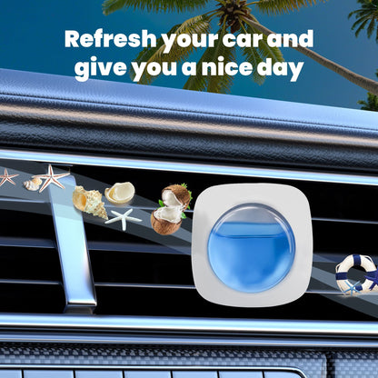 3 Pack Car Air Fresheners - Long Lasting Vent Clips For Men & Women, 3 Pack Up To 90 Days Fits All Car Refresher Odor Eliminator, New Car Scent Variety Pack