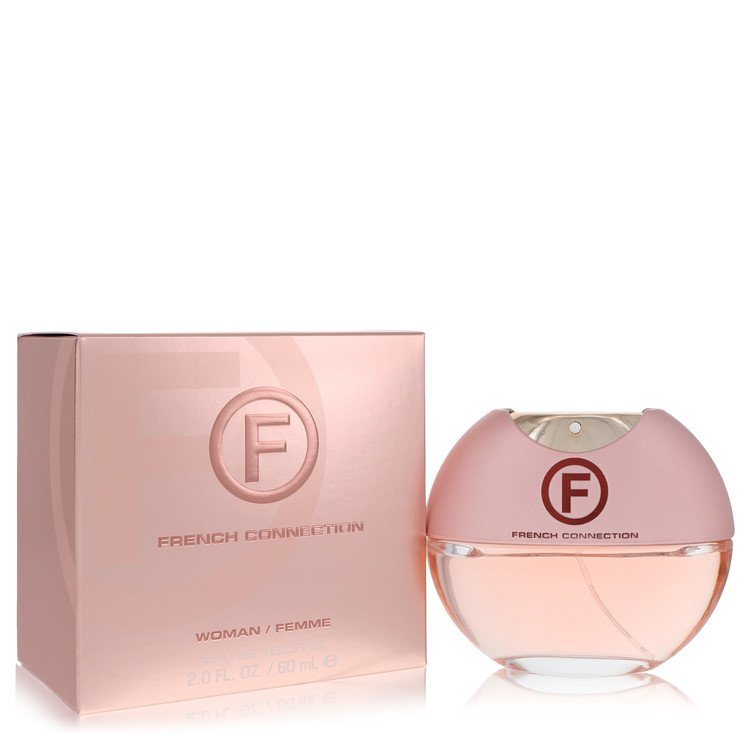 French Connection Woman eau de toilette spray with pink bottle and matching box