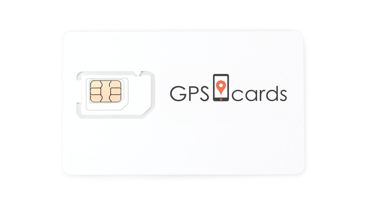 GPS Cards Sim for Mini GF07 GPS Tracker/ Phone Notification/ Speed Detector
