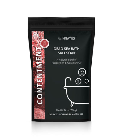 Dead Sea Soothing Bath Salt Soak with 21 Minerals – Relaxing, Detoxifying, and Nourishing for Skin – 14oz, Infused with Eucalyptus & Rosemary Oils – Rejuvenate Mind & Body, Made in The USA