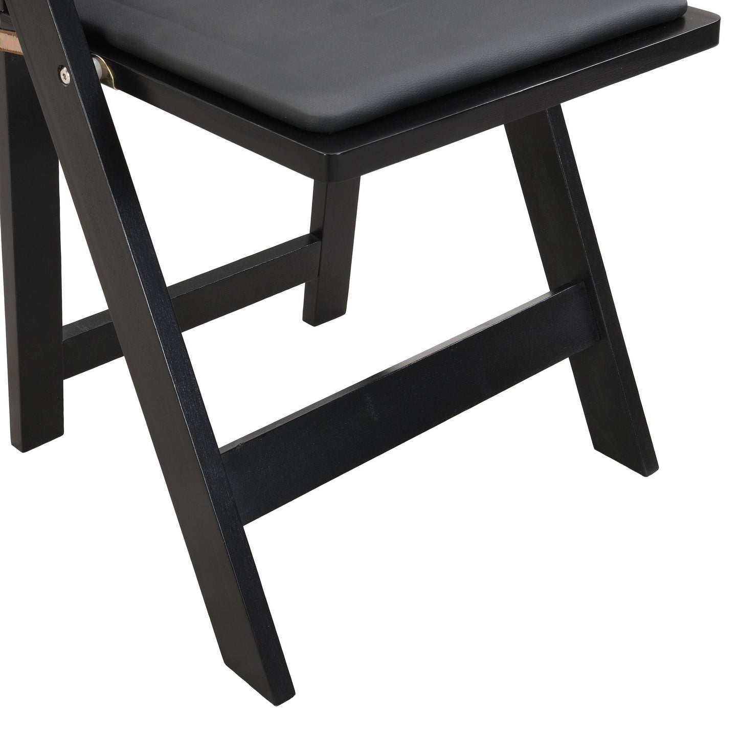 Upholstered folding chair, space saving, easy to carry, 4PCS, Dining room