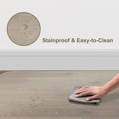 Direct Wicker Office Chair Mat for Hard Floor (30 "X 48" Rectangle), Transparent PVC Material