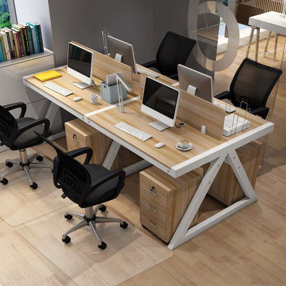 Direct Wicker Office Chair Mat for Hard Floor (30 "X 48" Rectangle), Transparent PVC Material
