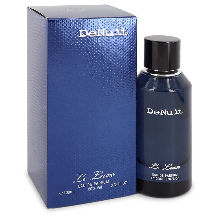 Blue eau de parfum spray bottle with matching box, 3.4 fl oz, DeNuit