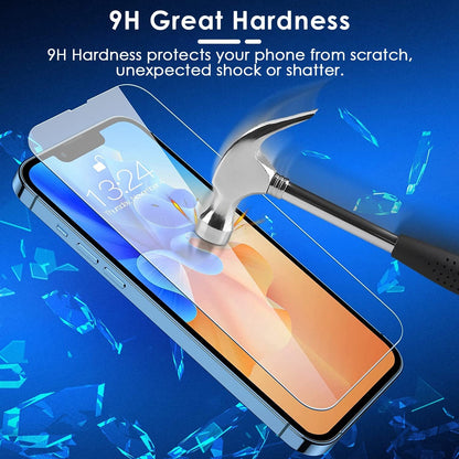 9H tempered glass screen protector film, shatterproof and scratch protection for display