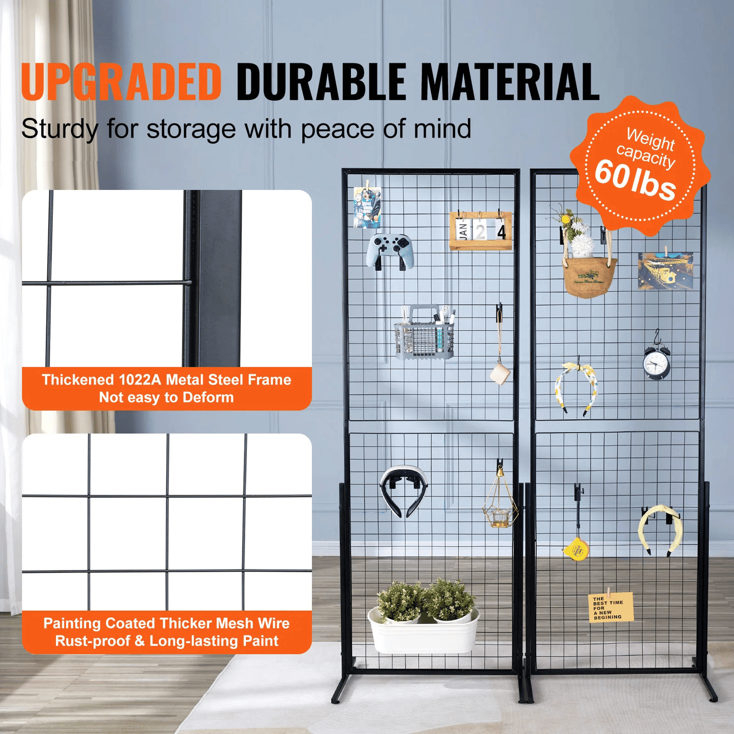 Grid Wall Panels Tower Wire Gridwall Display Racks Double Side Panels