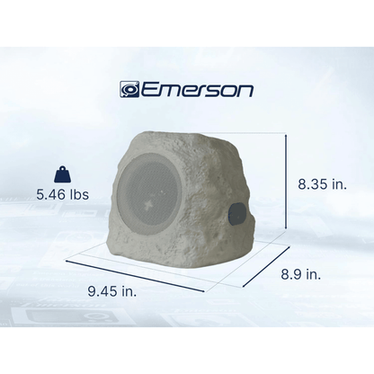 Emerson Rock Party Solar Multicolor LED Bluetooth Speaker