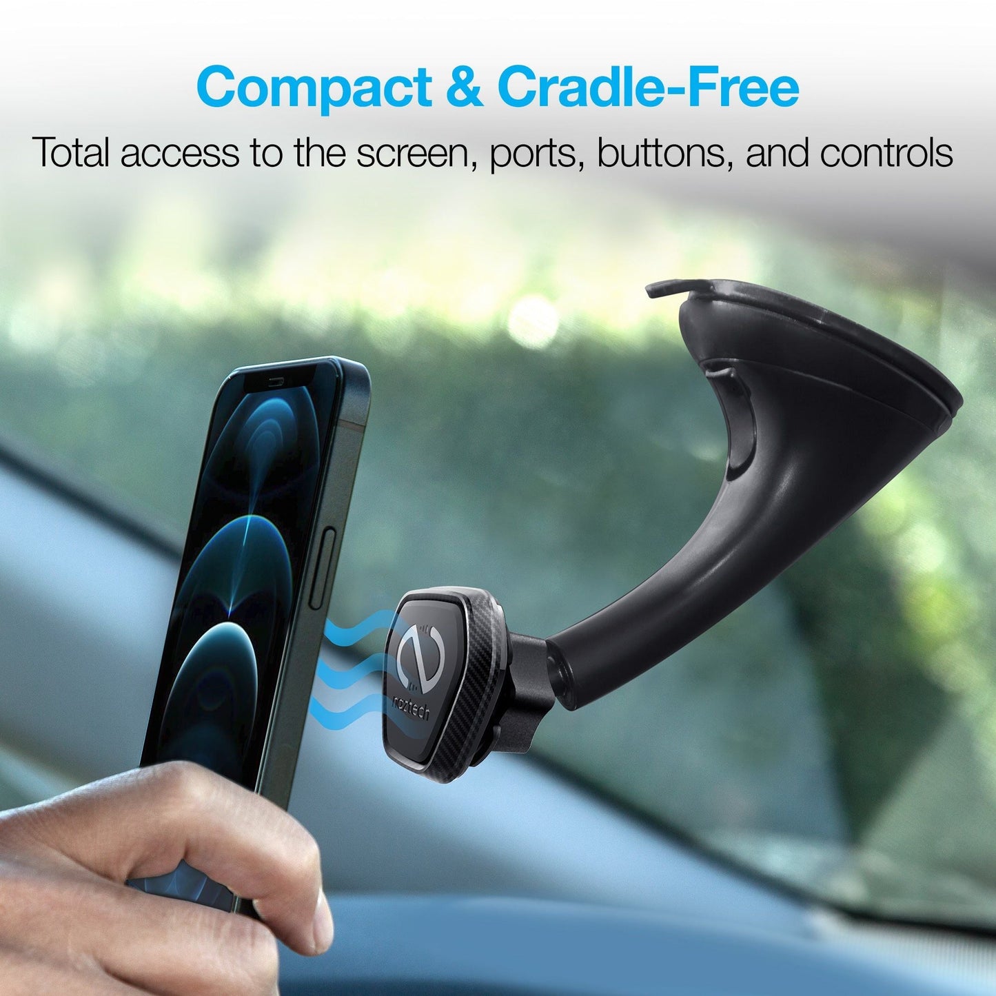 Naztech MagBuddy Elite Windshield Mount