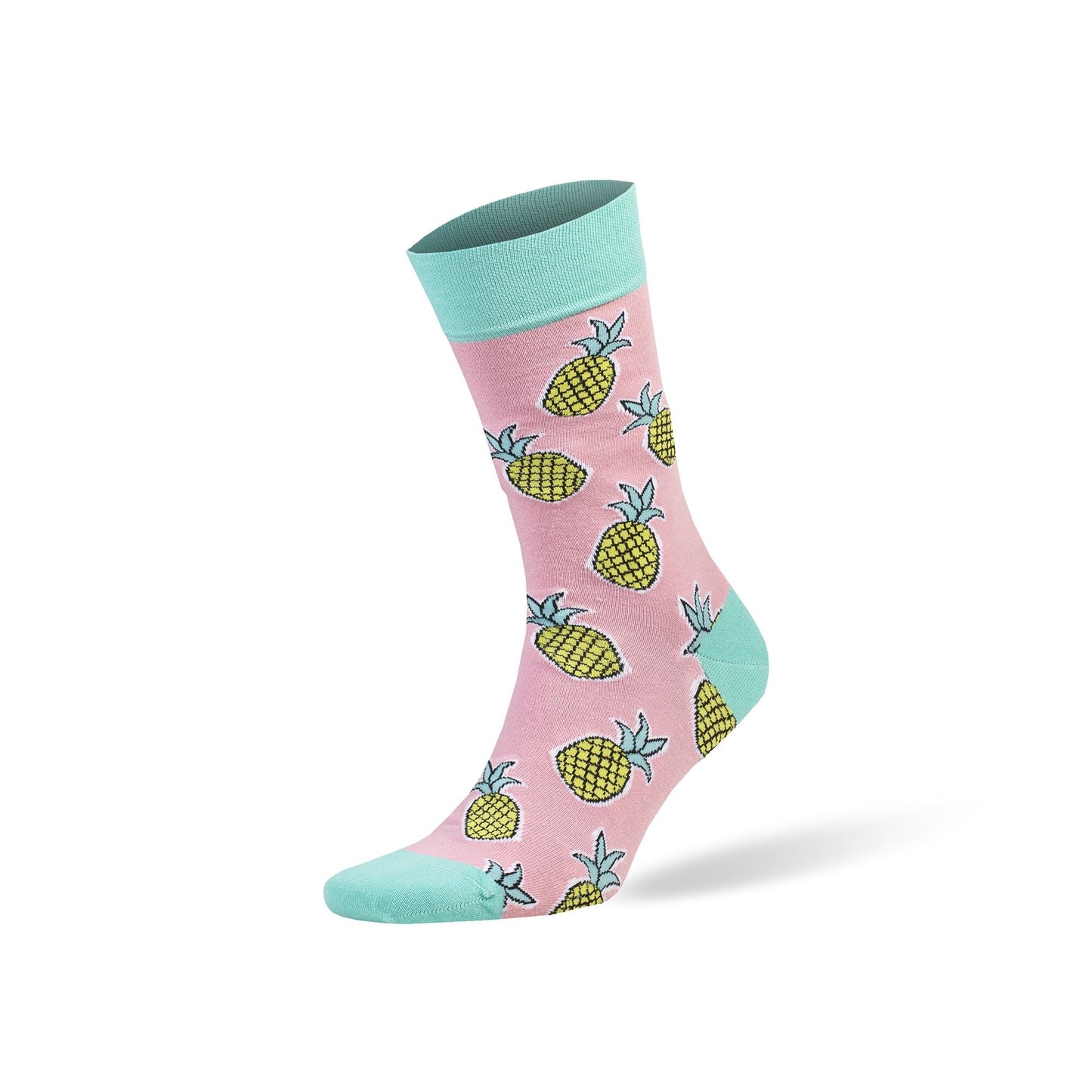 Colorful Funny Combed Cotton Crew Socks