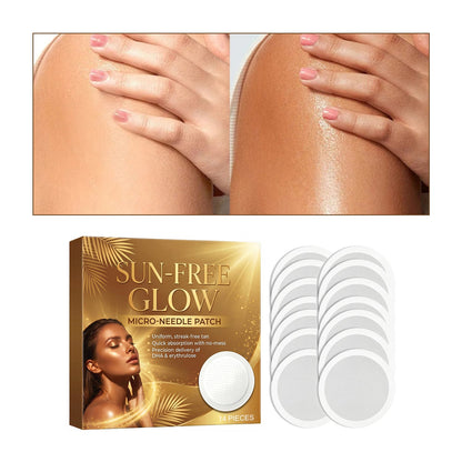 Sun-Free Tanning Microneedle Patch 14pcs