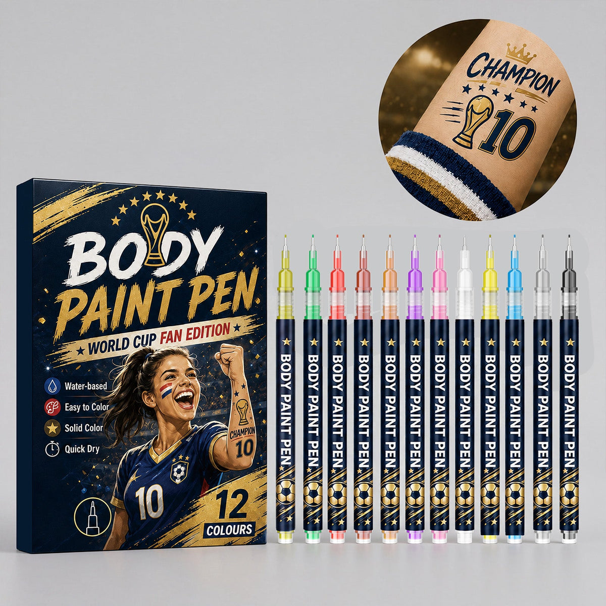 Body Painting Pen World Cup