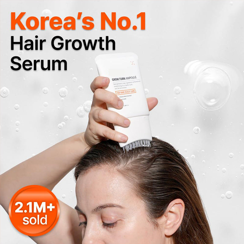 Hair Care With Built-in Brush Head