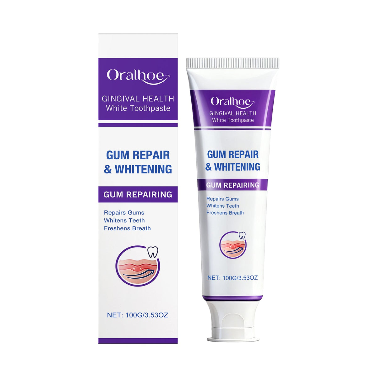 Brightening & Gum Care Repair Toothpaste 1 00g