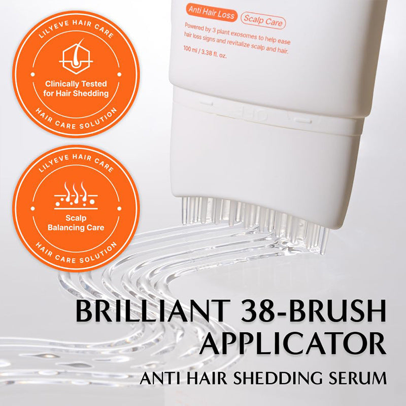 Hair Care With Built-in Brush Head