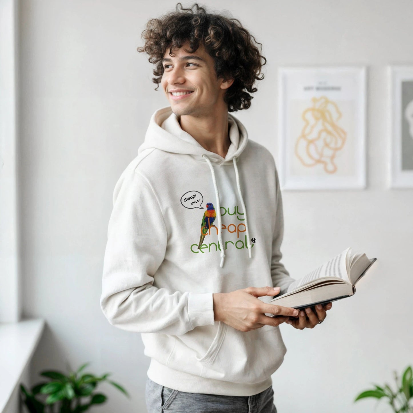 Classic Unisex Pullover Hoodie | Gildan® 18500 White