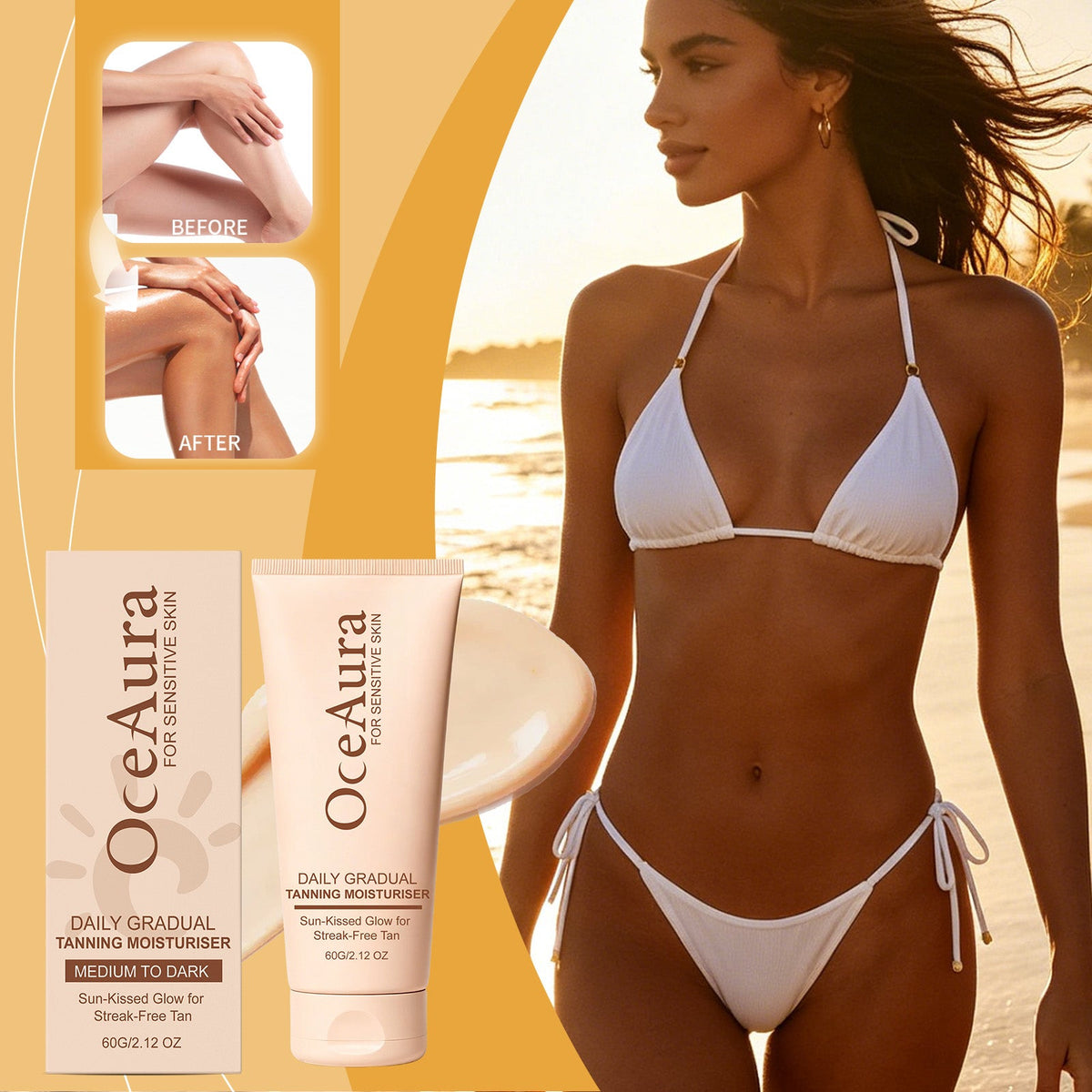 Plant Extract Tanning And Moisturizing Lotion Dark