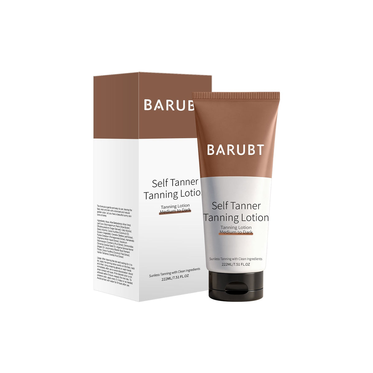 Self-Tanning Lotion Deep Brown