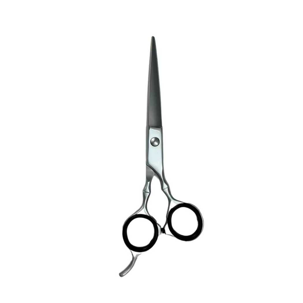 Essential shears, silver blades with black finger loops