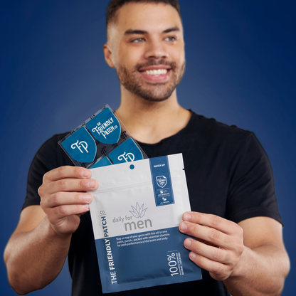 Transdermal Men’s Vitamin Patches: 12-Hour Daily Support - 28 pack - Renee Lane Company