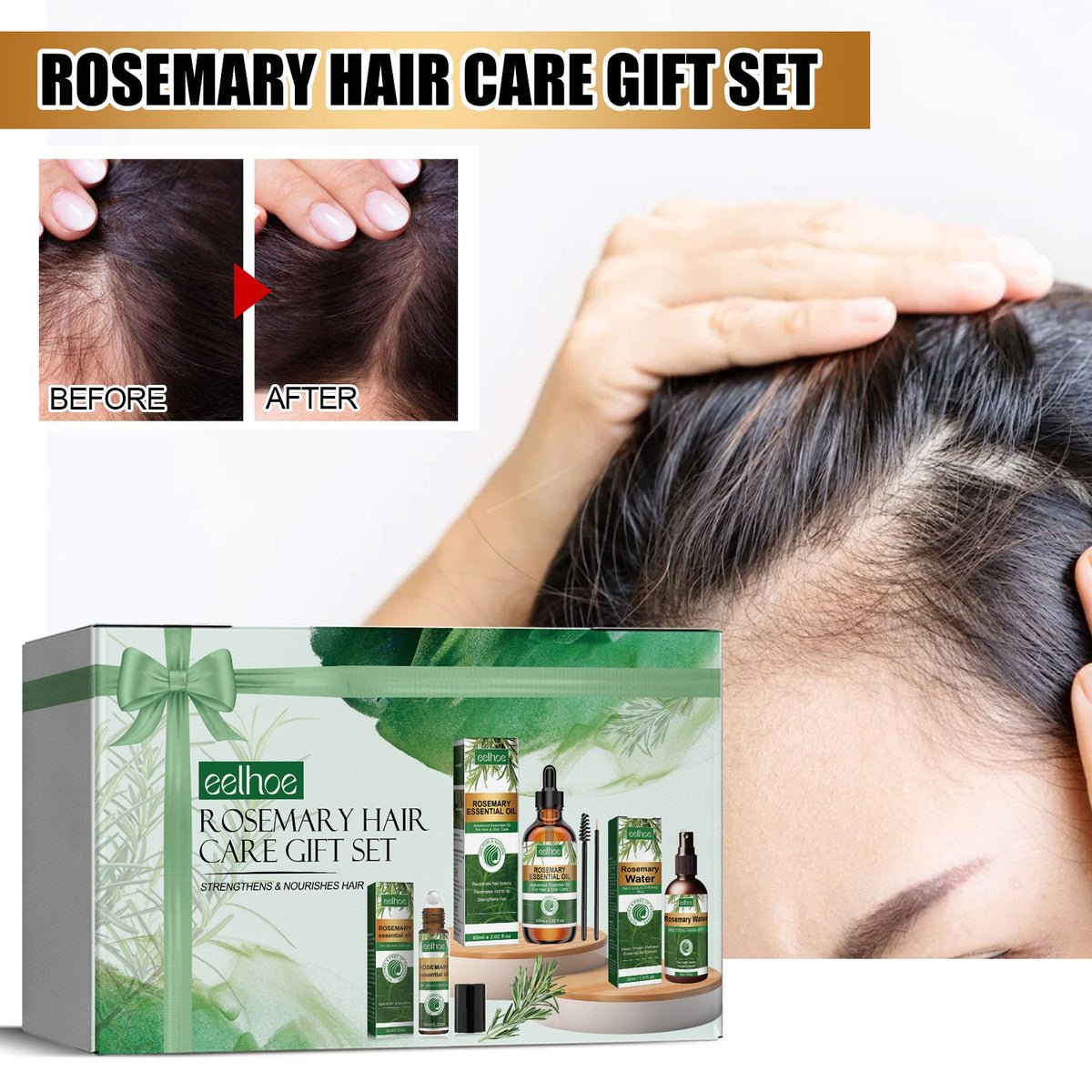 Rosemary Hair Care Gift Set
