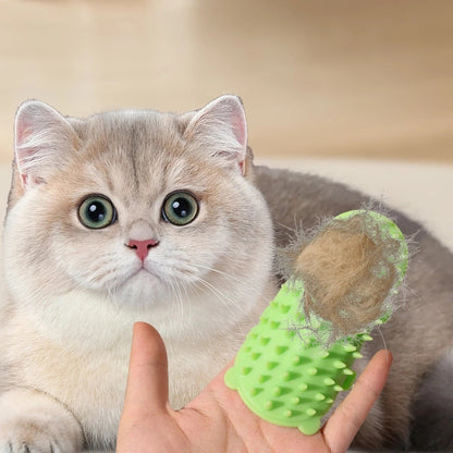 Pets Cat Hair Removal Massage Comb Cats Scratching Rubbing Brush Kitten Grooming Self Cleaning Wall Corner Cat Scratcher Combs Pet Products - Renee Lane Company