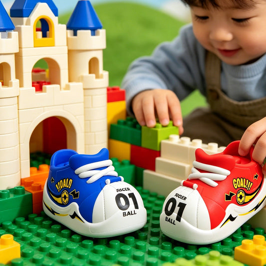 Spring-loaded Soccer Shoes
