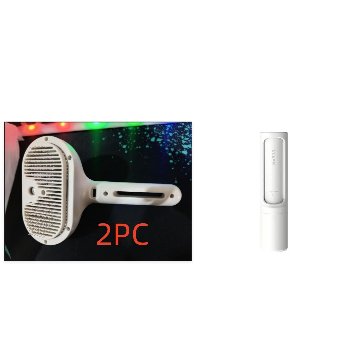 Pet Comb Self Cleaning Pets Hair Remover Brush For Dogs Grooming Tools Dematting Comb Built-in Mist Humidifier Pet Products - Renee Lane Company