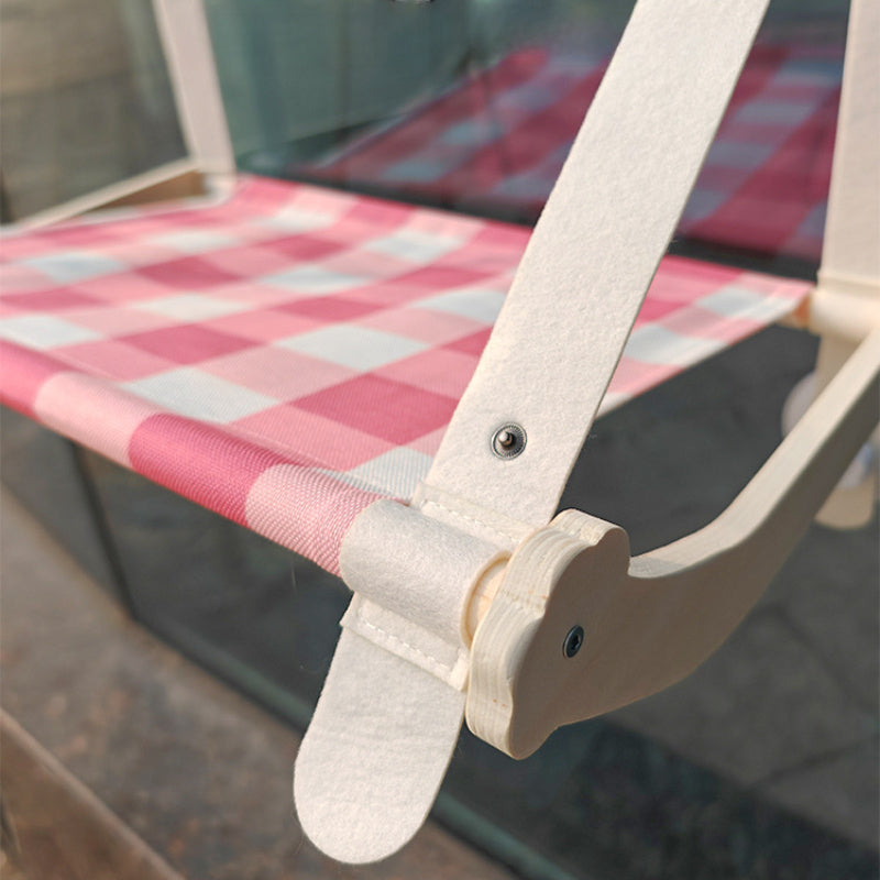 Durable Wooden Cats Hammock Pet Mat Comfortable Sun Seat Cats Beds Cat Climbing Frame Pets Accessories Cat Window Hammock Mats - Renee Lane Company