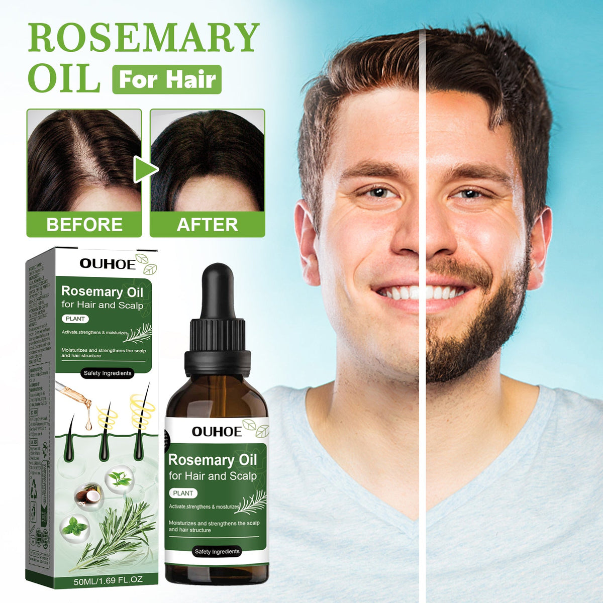 Hair Care Rosemary Oil 50ml