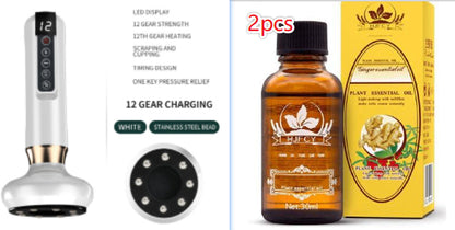 Electric Vacuum Cupping Massager For Body Anti-Cellulite Suction Cup Gua Sha Massage Body Cups Guasha Fat Burning Slimming Jars