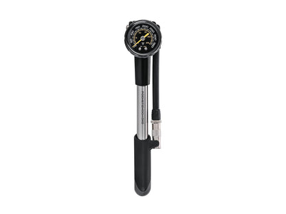 Topeak 360 PSI/24.8 Bar Pocket Shock DXG With Dial Gauge  Black/Silver