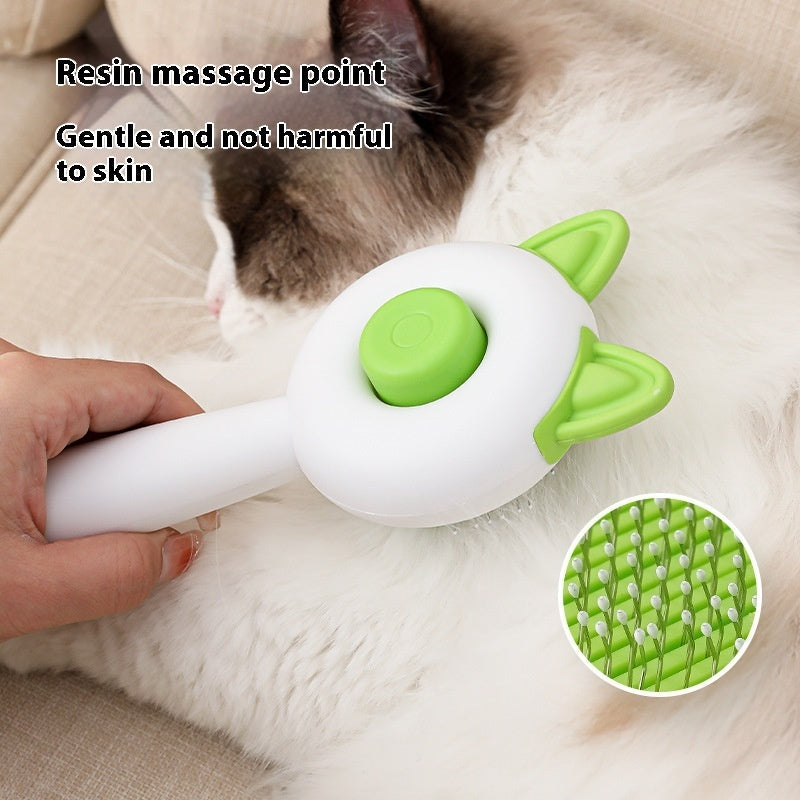 Pet Dog Brush Cat Comb Self Cleaning Pet Hair Remover Brush For Dogs Cats Grooming Tools Pets Dematting Comb Dogs Accessories Pet Products - Renee Lane Company