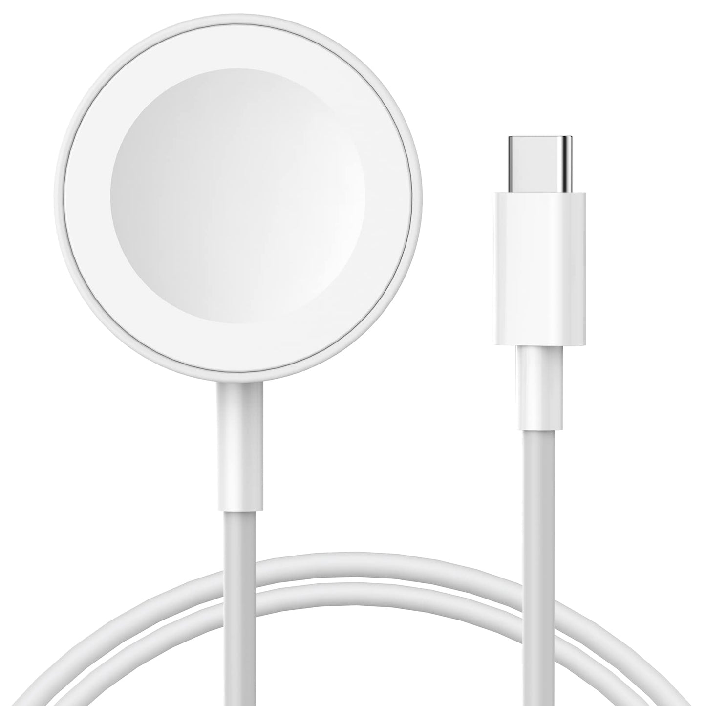 for Apple Watch Charger1pc/Pack 6.5ft USB C iWatch Charger CableCompatible with Apple Watch Series White - Renee Lane Company