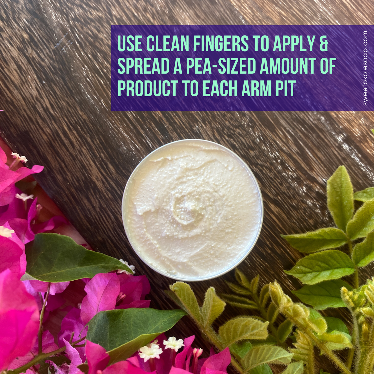 Lavender Aluminum Free Deodorant for Sensitive Skin